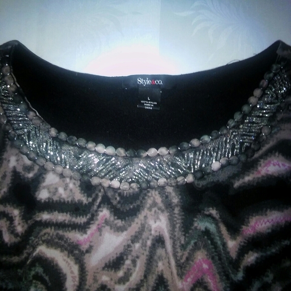 Style & Co blouse size L - Picture 3 of 5